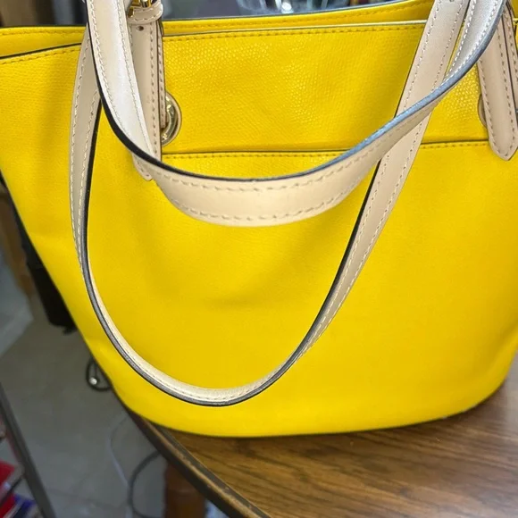 Michael Kors Bright Yellow Tote - Picture 6 of 13